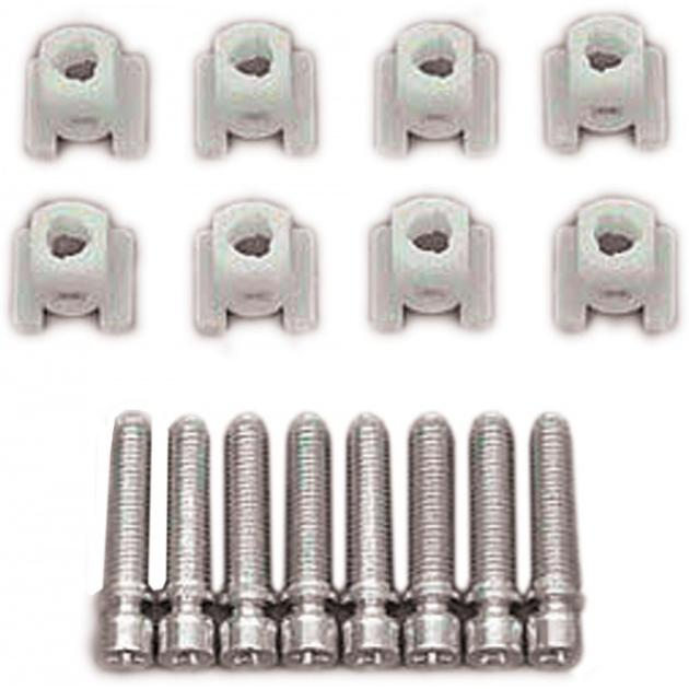 Redline Restomotive 1962-1964 Full Size Chevy Headlight Adjustment Screws & Nuts