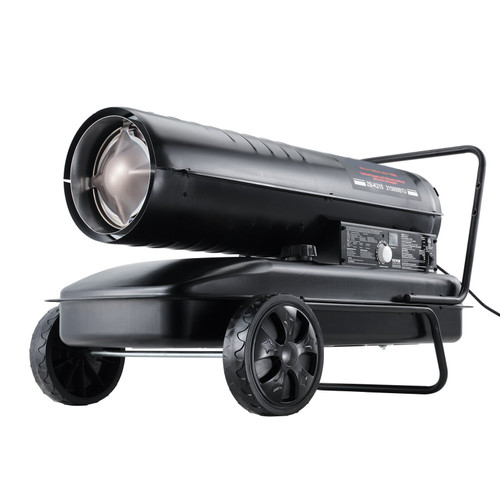 Kerosene Forced Air Heater, 215000 BTU Portable Torpedo Diesel Space Heater with Thermostat, 13.2 Gallon Tank Energy-Efficient heavy-duty Heater, for Indoor Outdoor Use Workshop Industry