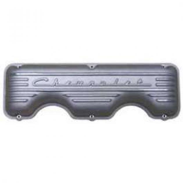 Full Size Chevy Valve Covers, 348ci & 409ci, With Cast Finish, 1958-1965
