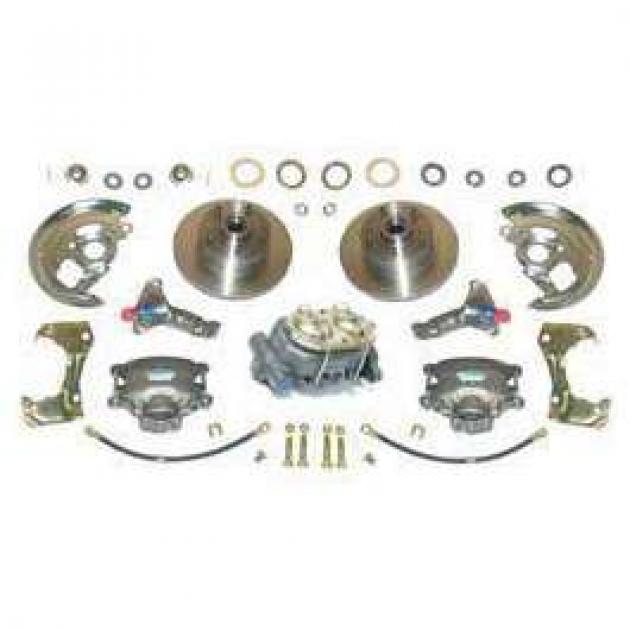 Firebird Disc Brake Conversion Kit, Complete, Front, For Cars With Manual Brakes, 1967-1969