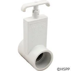 1 1/2″ Slip Gate Slice Valve for Hot Tub Plumbing – Double Slip Connection