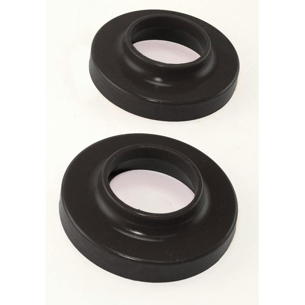 Rugged Ridge 1-1701BL Coil Spring Isolators; Black; 97-06 Jeep Wrangler TJ