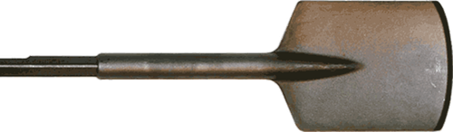 Tru Cut CCLAYDX 1-1/8 x 6" Hex Clay Spade 5 1/2 x 4 1/2" Blade