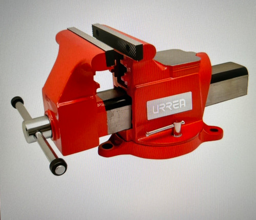 Industrial bench vise 8"