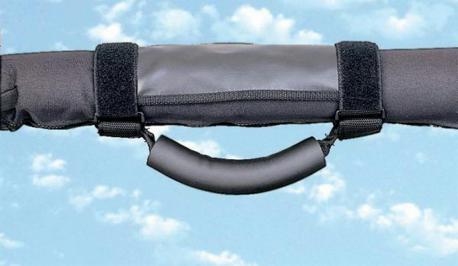 Rampage Products 769301 Deluxe Sport Handles; w/Comfort Grip; Universal; Black Pair