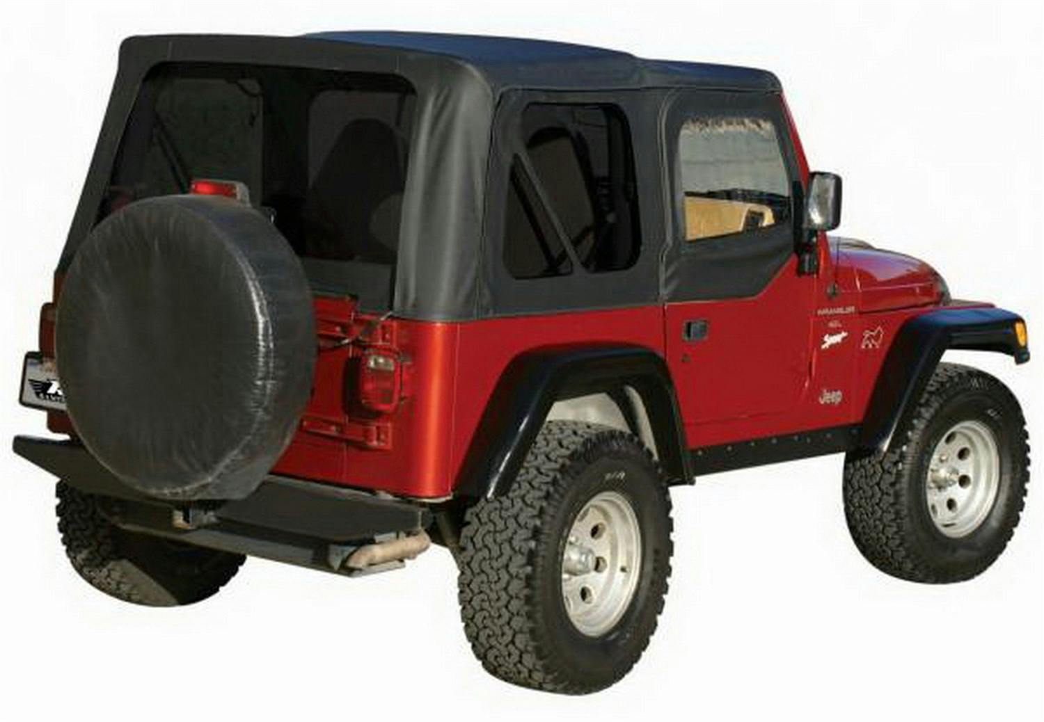 Rampage Products 99515 Factory Replacement Soft Top, Black Denim