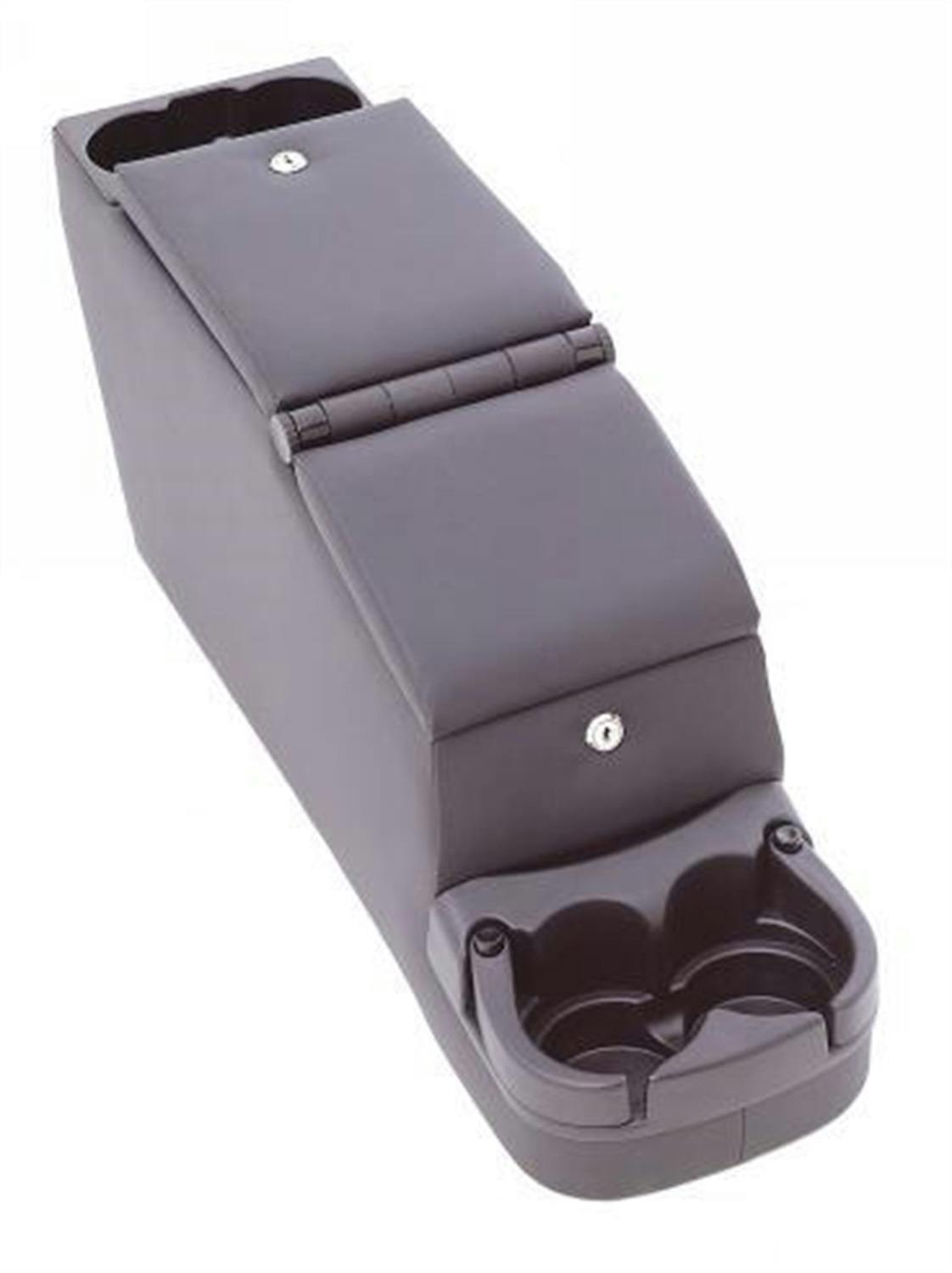 Rampage Products 31611 Deluxe Locking Center Console; Gray