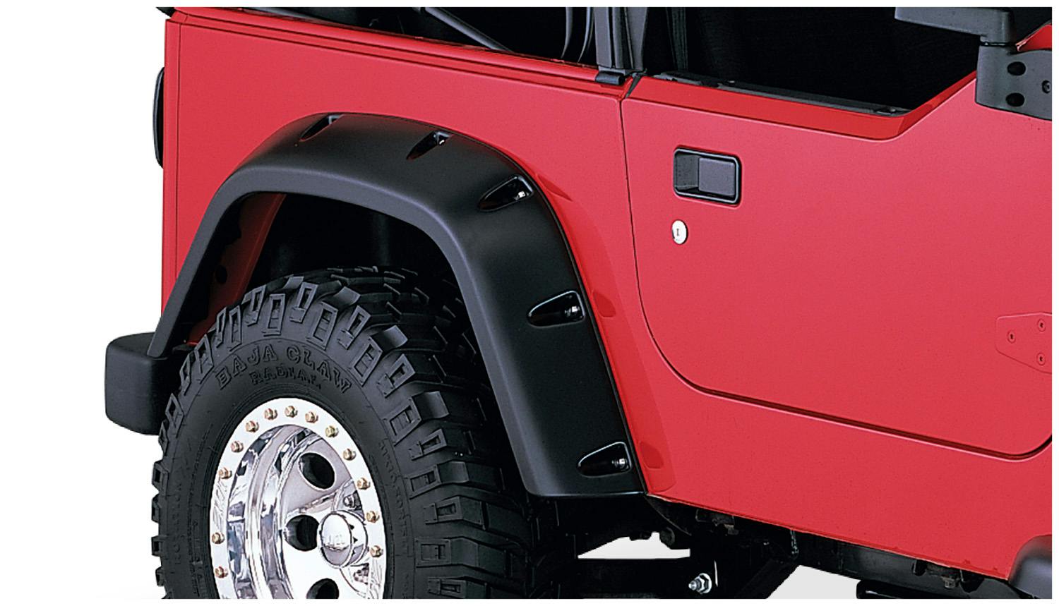Bushwacker 10042-07 Fender Flares Pocket Style 2Pc Rear