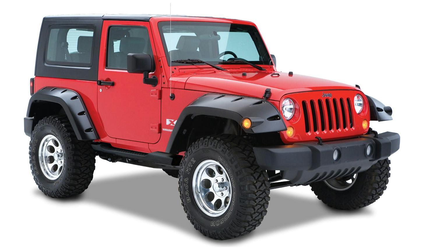 Bushwacker 10046-02 Fender Flares Max Pocket Style 2Pc Rear