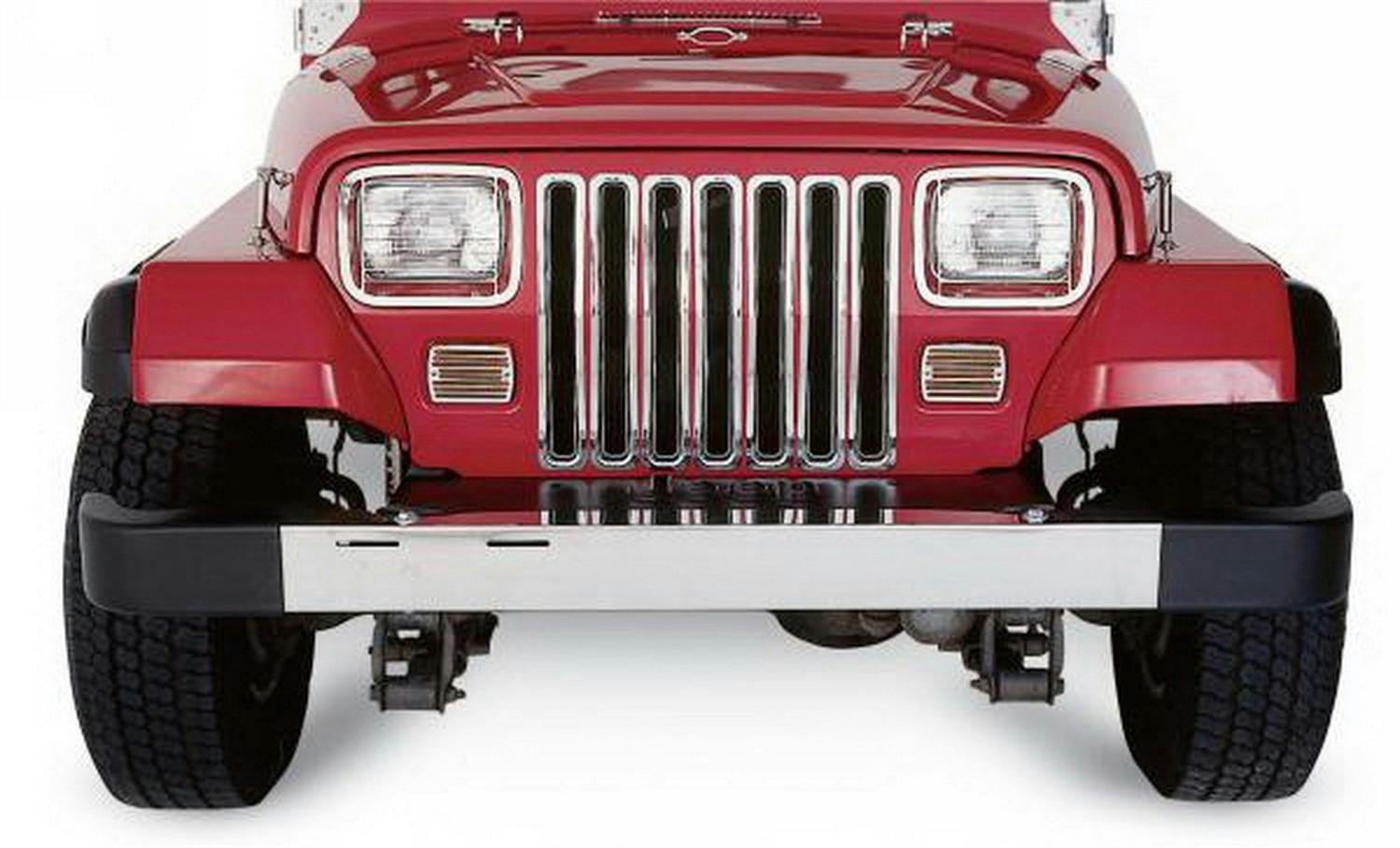 Rampage Products 7509 Grille Inserts; Chrome