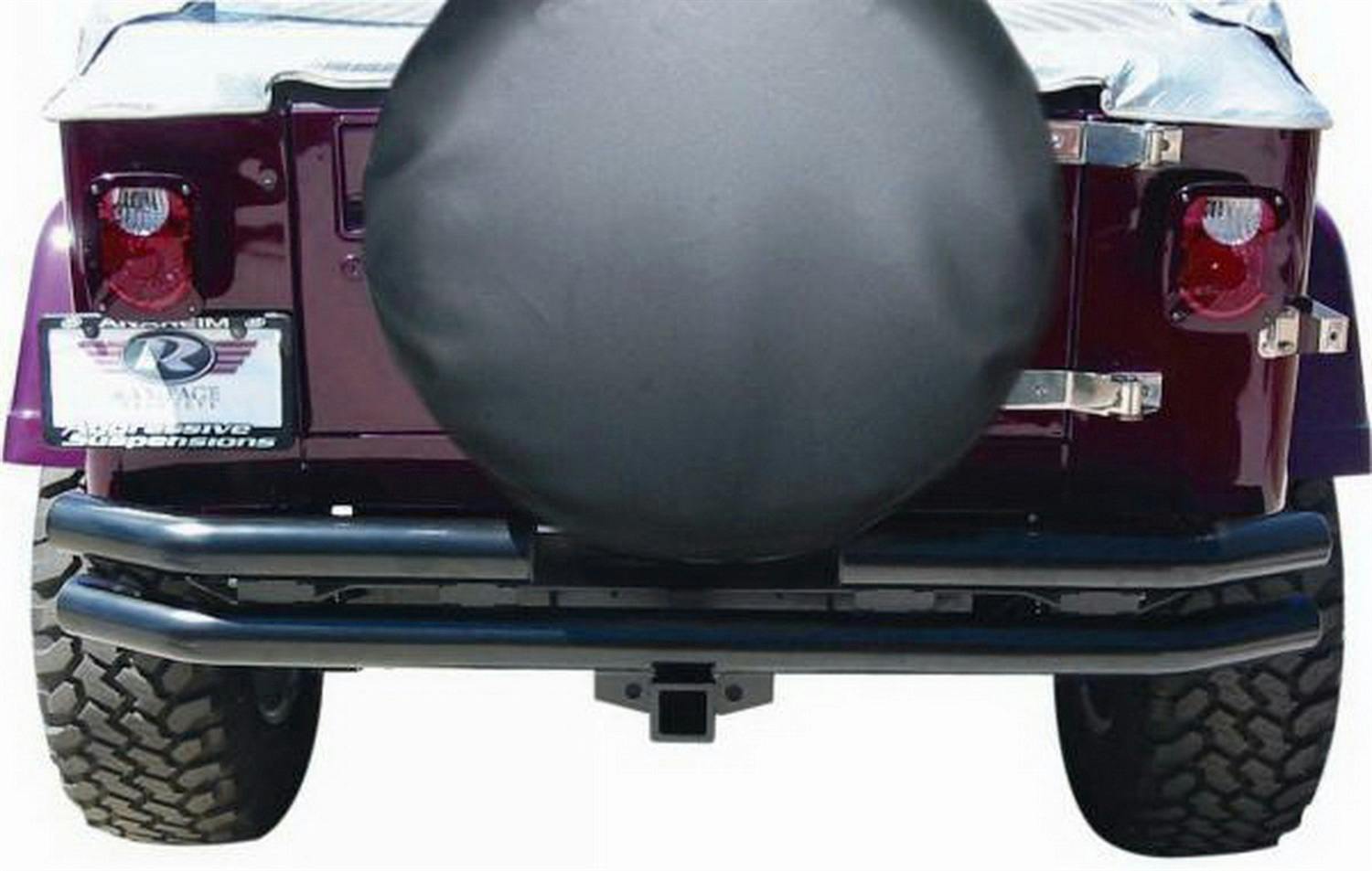 Rampage Products 773535 Tire Cover; Black Diamond; 33-35 in