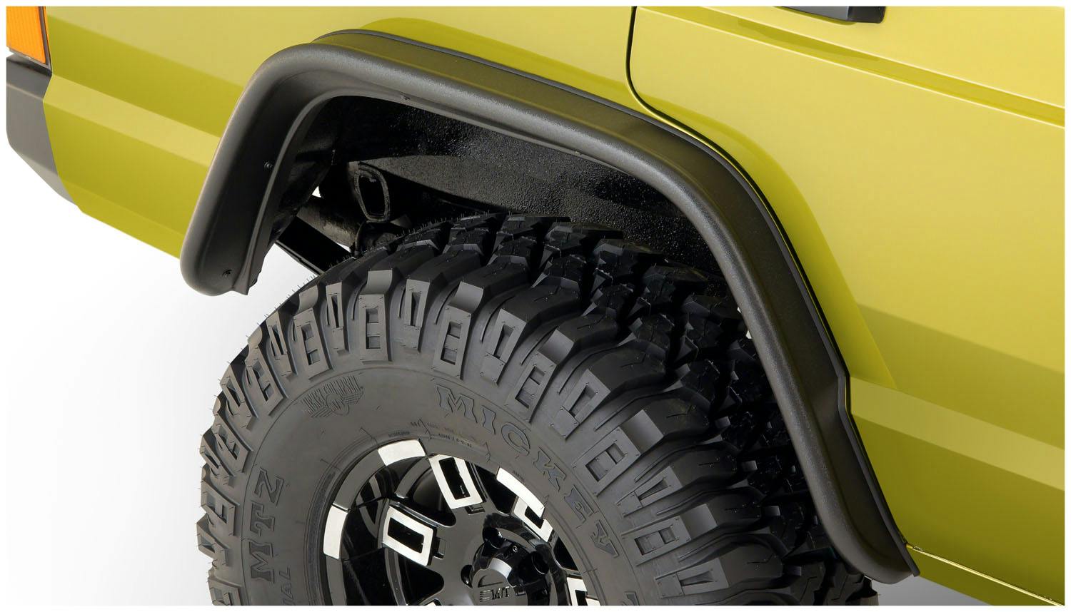 Bushwacker 10064-07 Fender Flares Flat Style 2Pc Rear