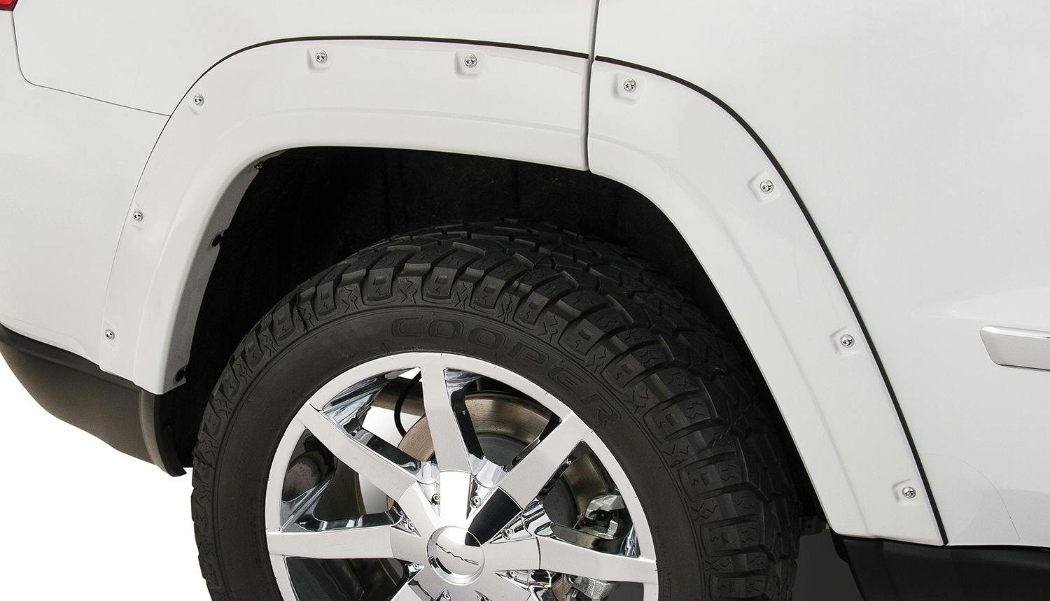 Bushwacker 10076-02 Fender Flares Pocket Style 2Pc Rear
