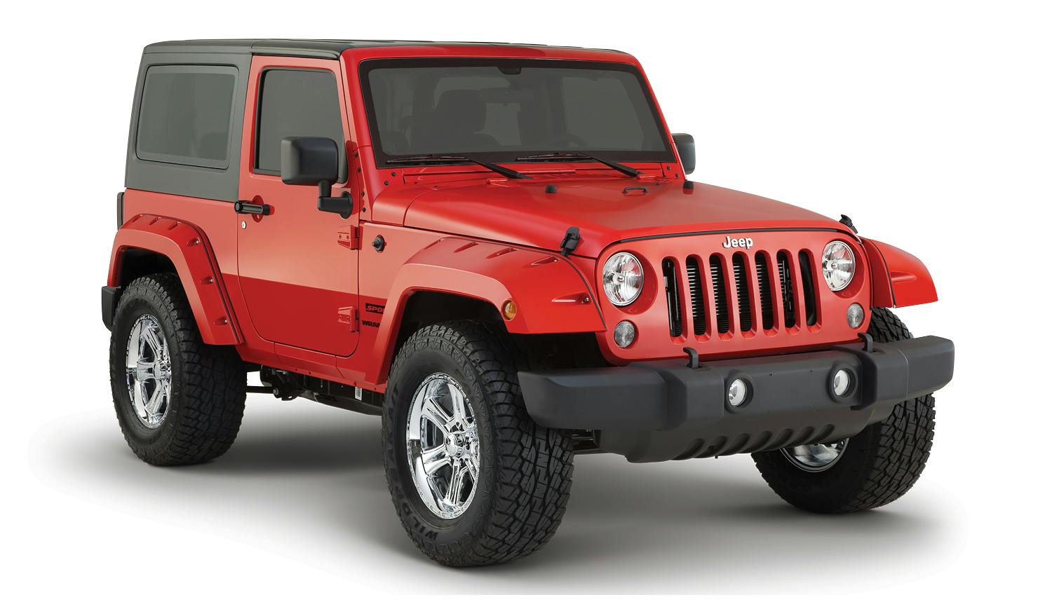 Bushwacker 10078-02 Fender Flares Pocket Style 2Pc Rear