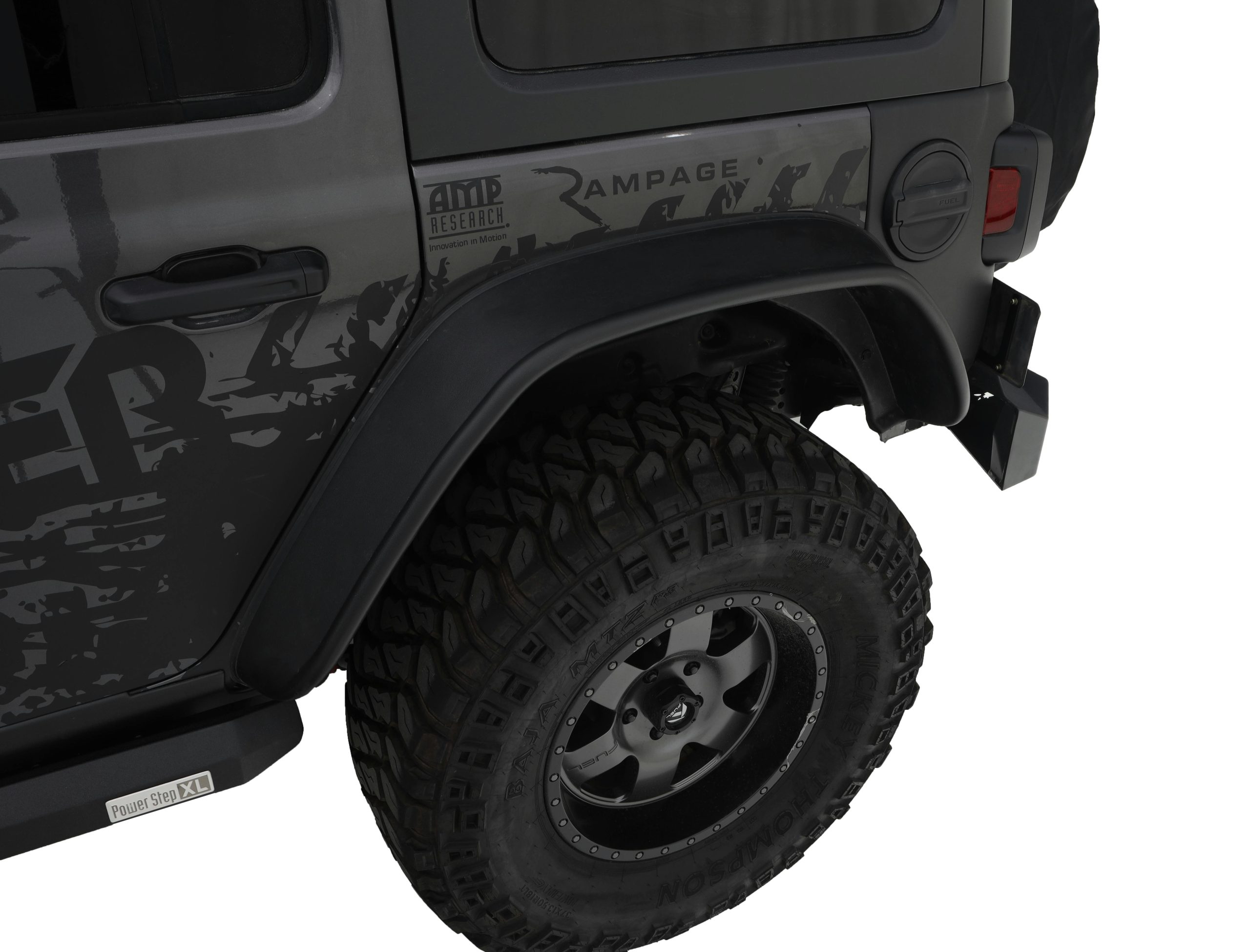 Bushwacker 10100-07 Fender Flares Flat Style 2Pc Rear