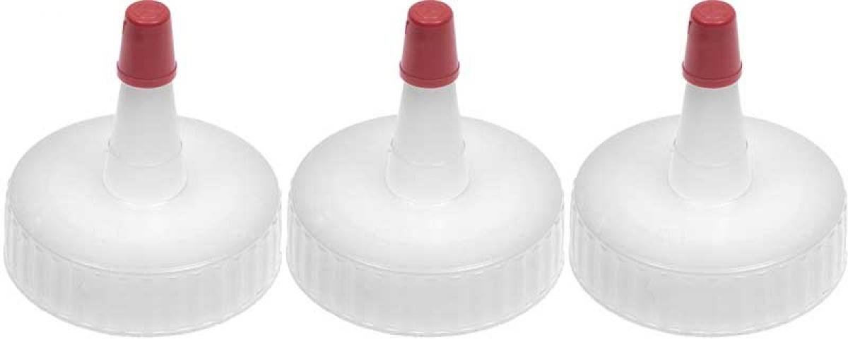 Authorized Ribbon Applicator For 16 Oz Bottle with 38/400 Thread - 3 Pack