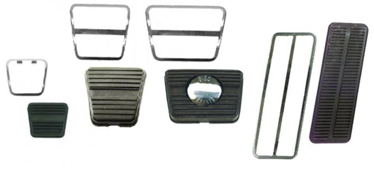 Classic Headquarters Manual with Disc Brakes Emblem Pedal Pad and Trim Kit W-842