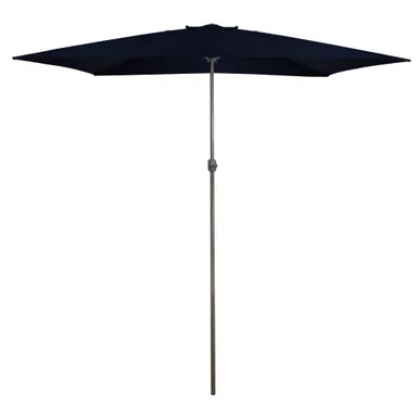 10ft x 6.5ft Outdoor Patio Market Umbrella – Navy Blue