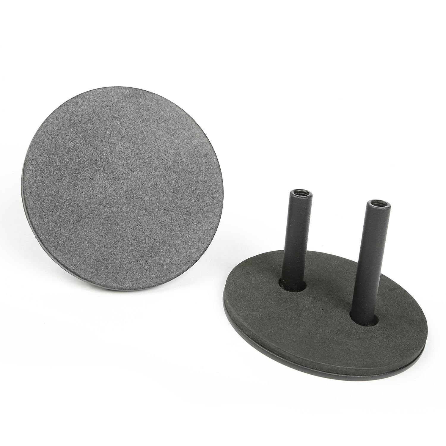 Rugged Ridge 11025.06 Mirror Filler Plates, Textured Black