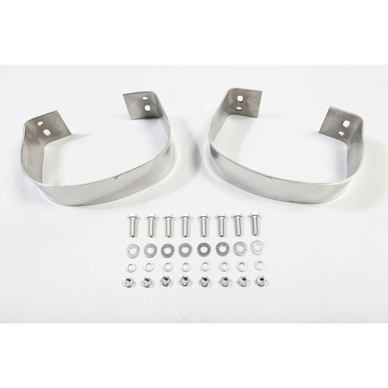 Rugged Ridge 11108.01 Rear Bumperettes; Stainless Steel; 76-95 Jeep CJ/Wrangler YJ