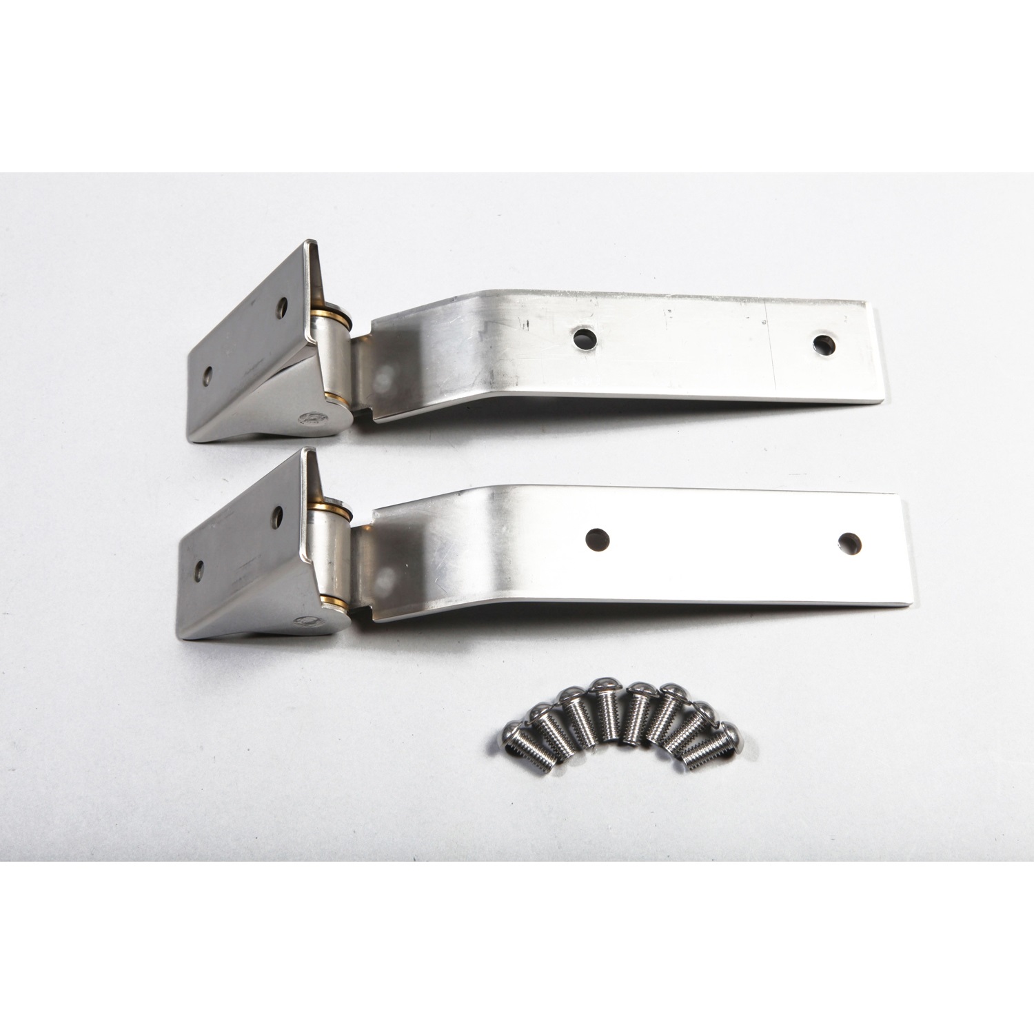 Rugged Ridge 11114.02 Tailgate Hinges; Stainless Steel; 87-95 Jeep Wrangler YJ