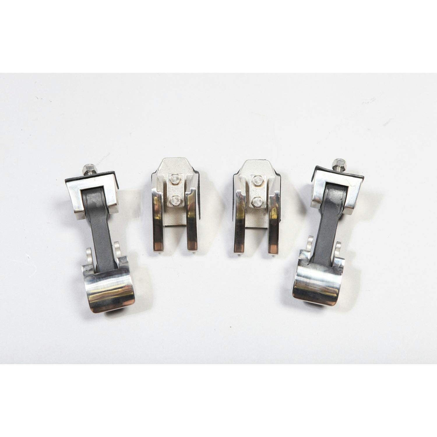 Rugged Ridge 11116.06 Hood Catch Kit, Stainless Steel