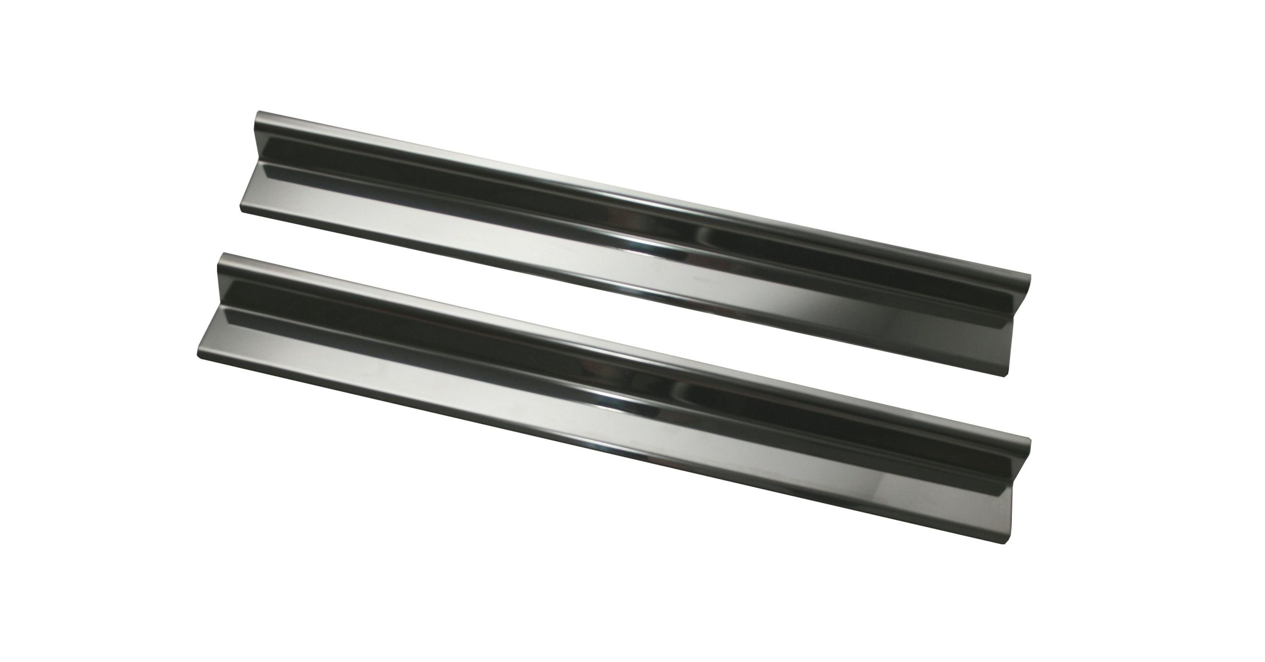 Rugged Ridge 11119.04 Door Entry Guards; Stainless Steel; 07-17 Jeep Wrangler JK