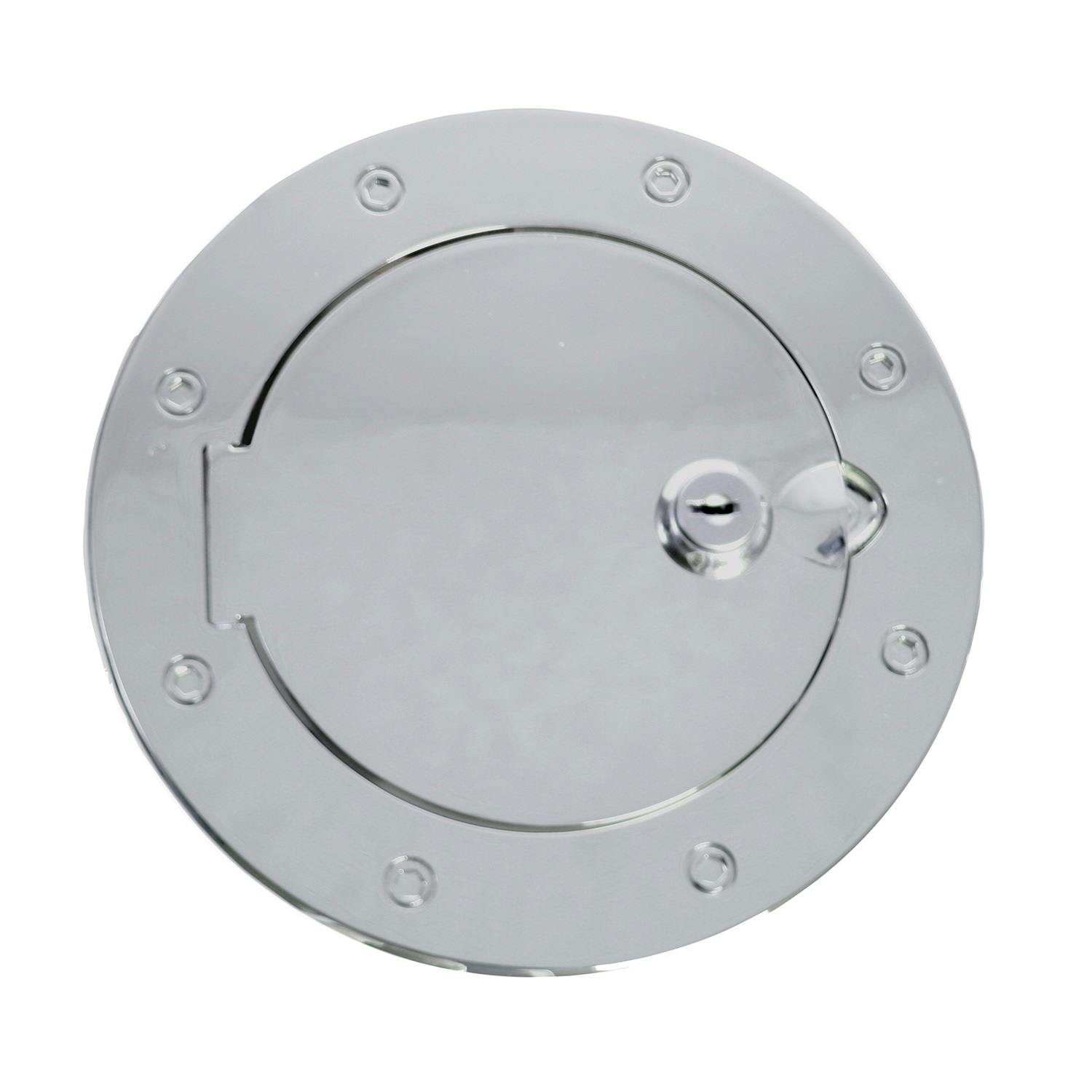 Rugged Ridge 11134.03 Locking Gas Cap Door, Stainless Steel