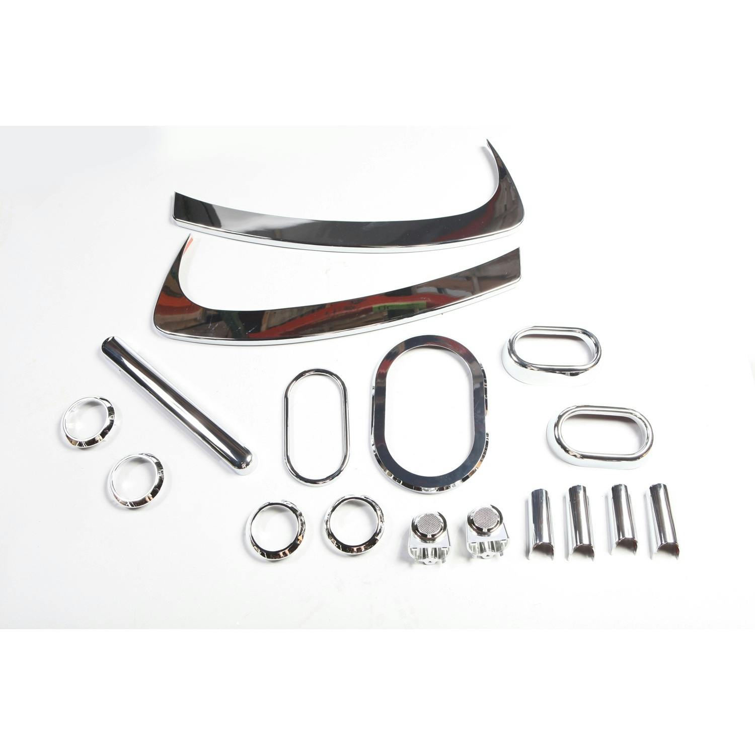 Rugged Ridge 11156.92 Interior Trim Accent Kit, Chrome