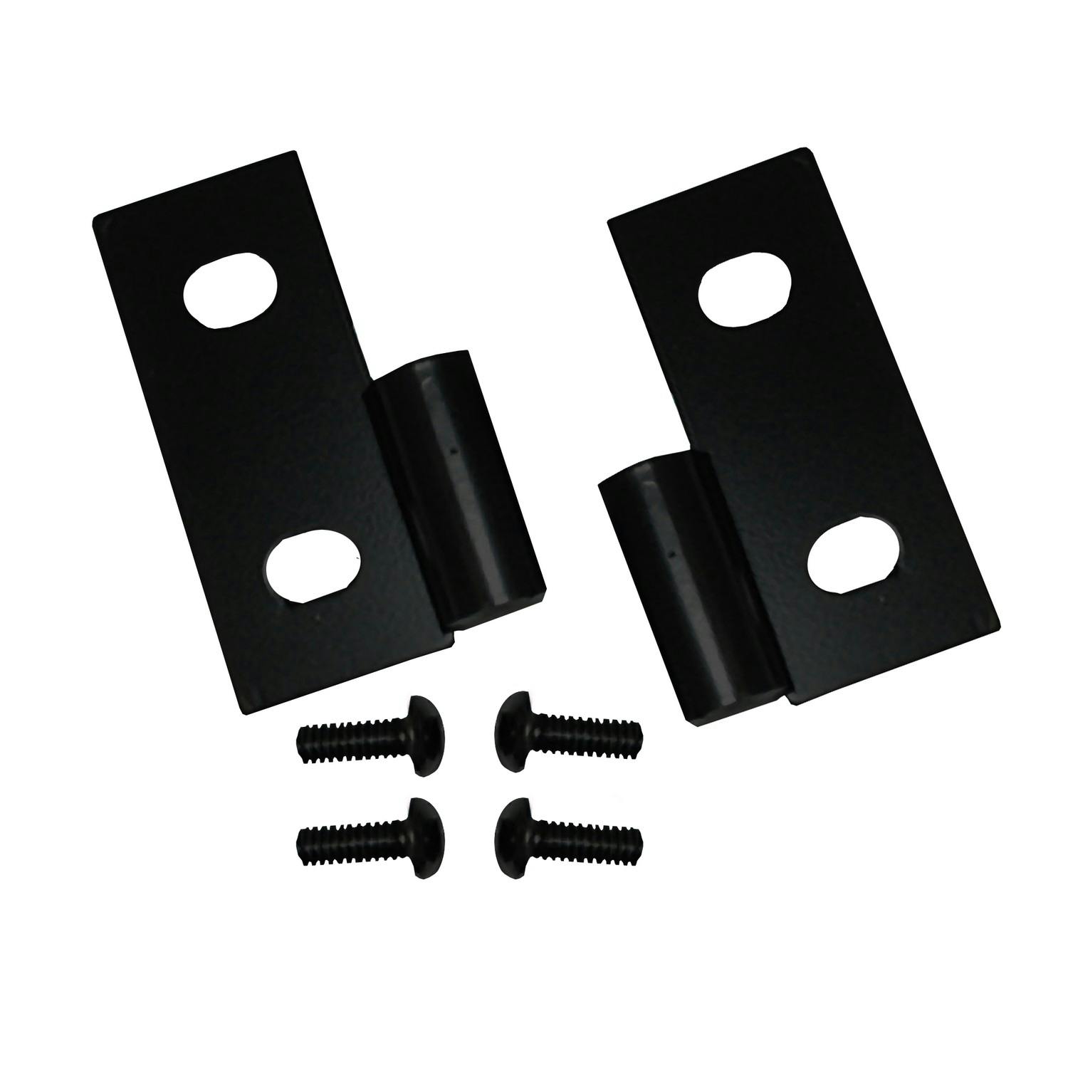 Rugged Ridge 11202.03 Lower Door Hinge Brackets, Black