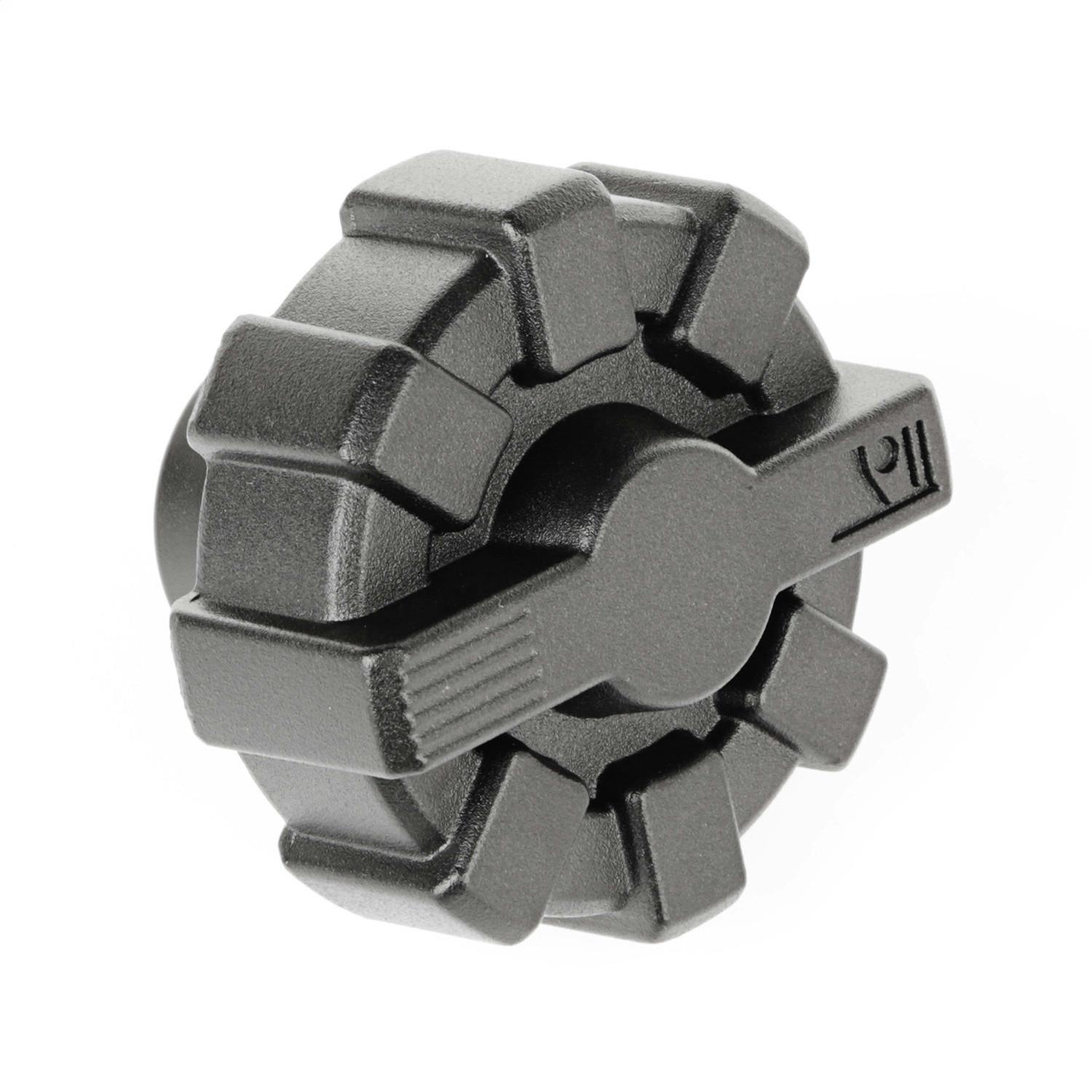 Rugged Ridge 11229.10 Elite Aluminum Fuel Cap, Black