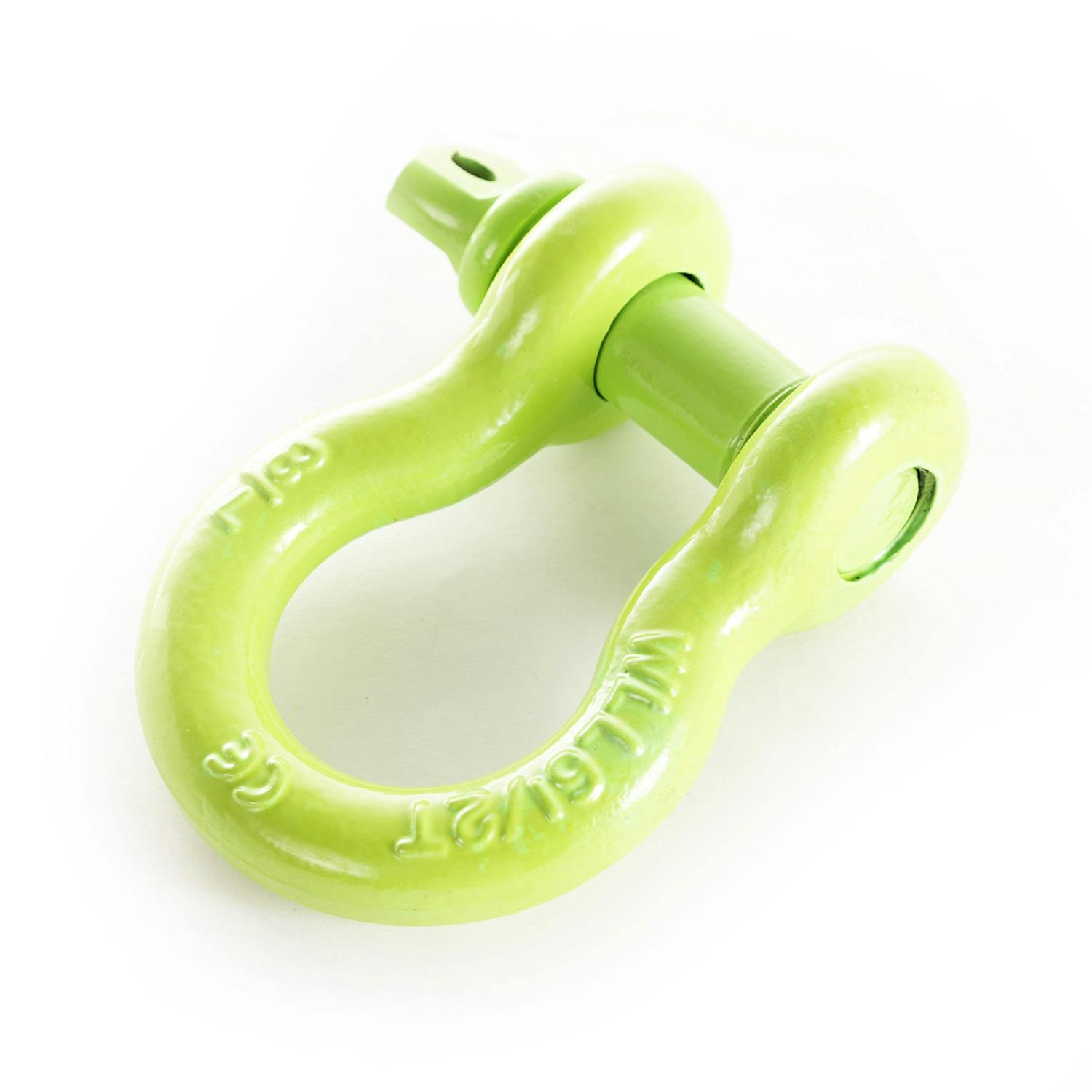 Rugged Ridge 11235.22 D-Ring; 7/8-Inch; 13500 Pound; Green