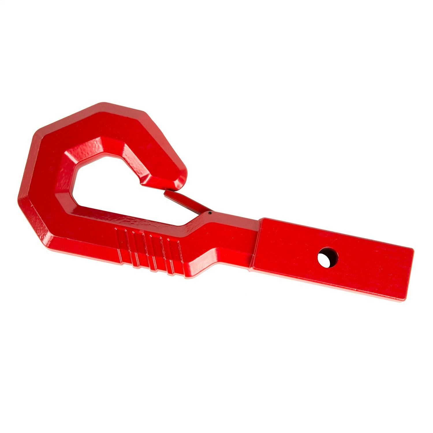 Rugged Ridge 11237.21 Giga Hook, Red, 2 inch Receiver