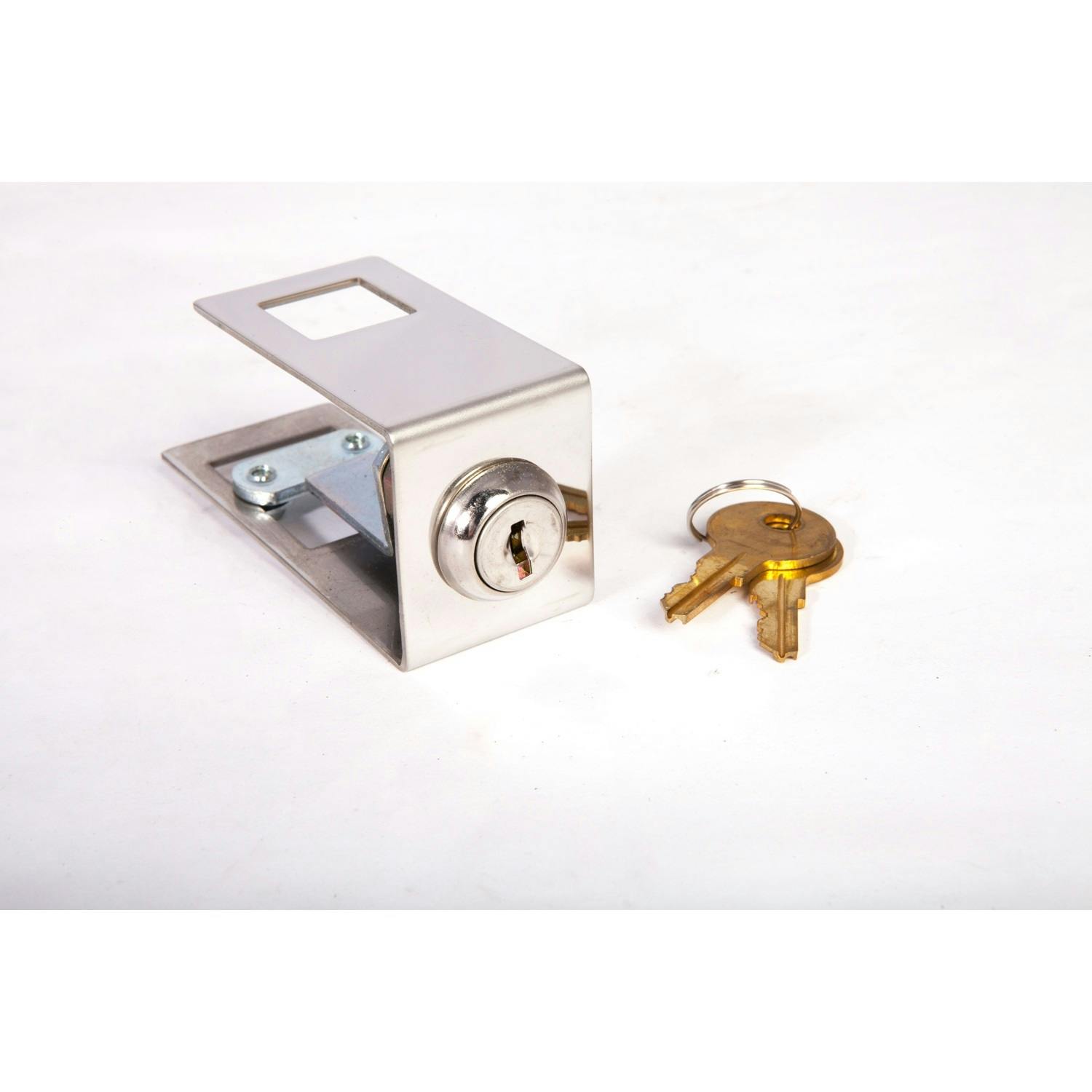 Rugged Ridge 11252.04 Hood Lock Kit; 98-06 Jeep Wrangler TJ