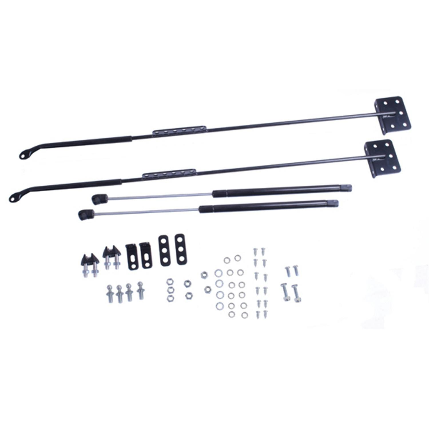 Rugged Ridge 11252.50 Hood Lift Kit; 72-06 Jeep CJ/Wrangler YJ/TJ