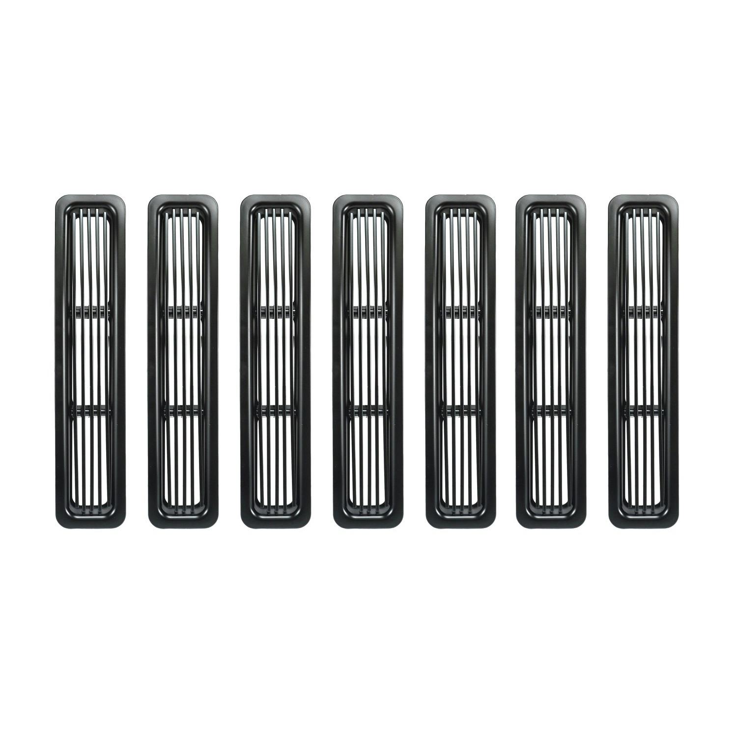 Rugged Ridge 11401.03 Billet Grille Inserts, Black