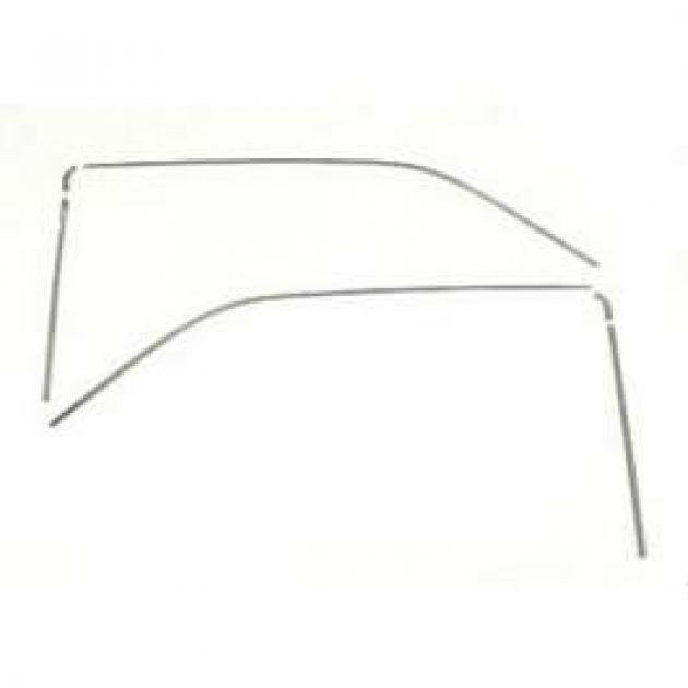 Firebird Roof Drip Rail Molding Set, 1967-1969