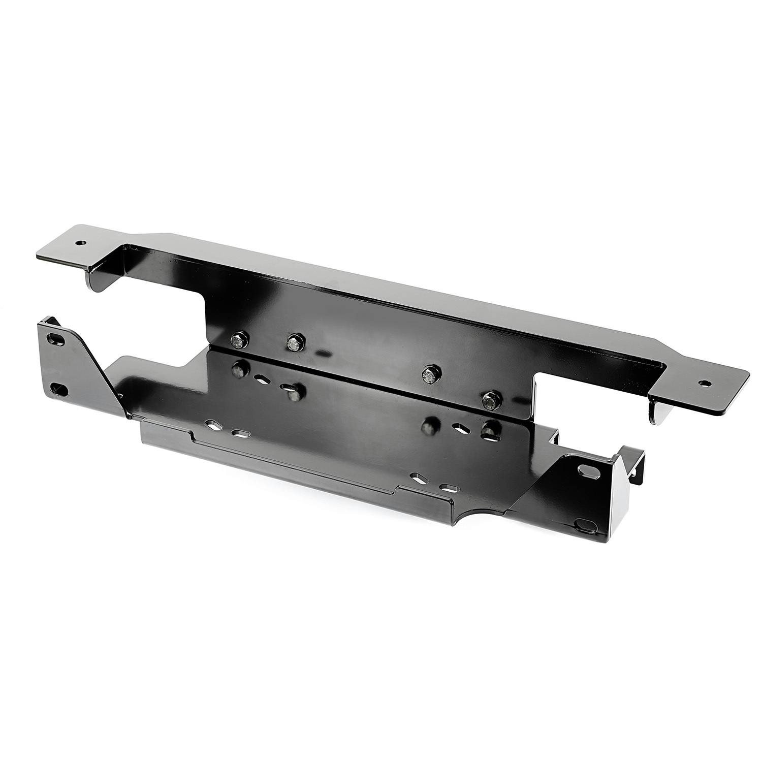 Rugged Ridge 11543.15 Winch Plate; Stamped Bumper; Steel; 13-17 Jeep Wrangler JK