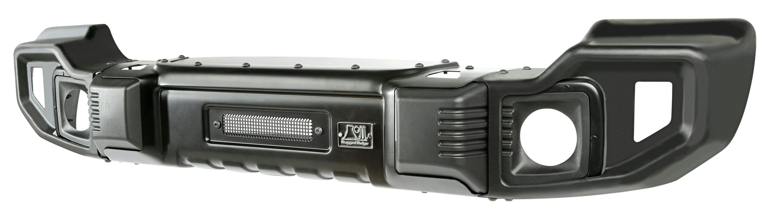 Rugged Ridge 11544.01 Spartacus Front Bumper, Satin Black