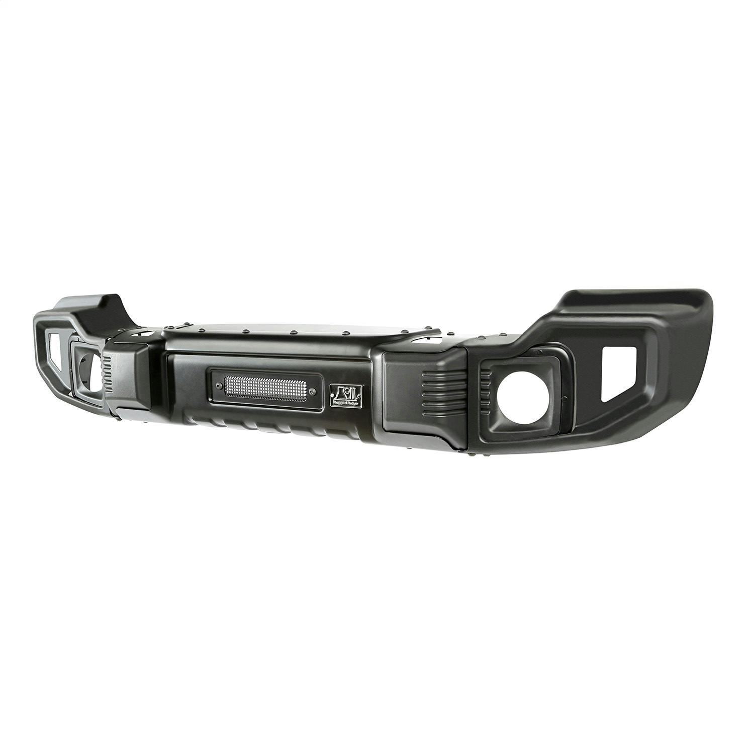 Rugged Ridge 11544.21 Spartacus Front Bumper, Black