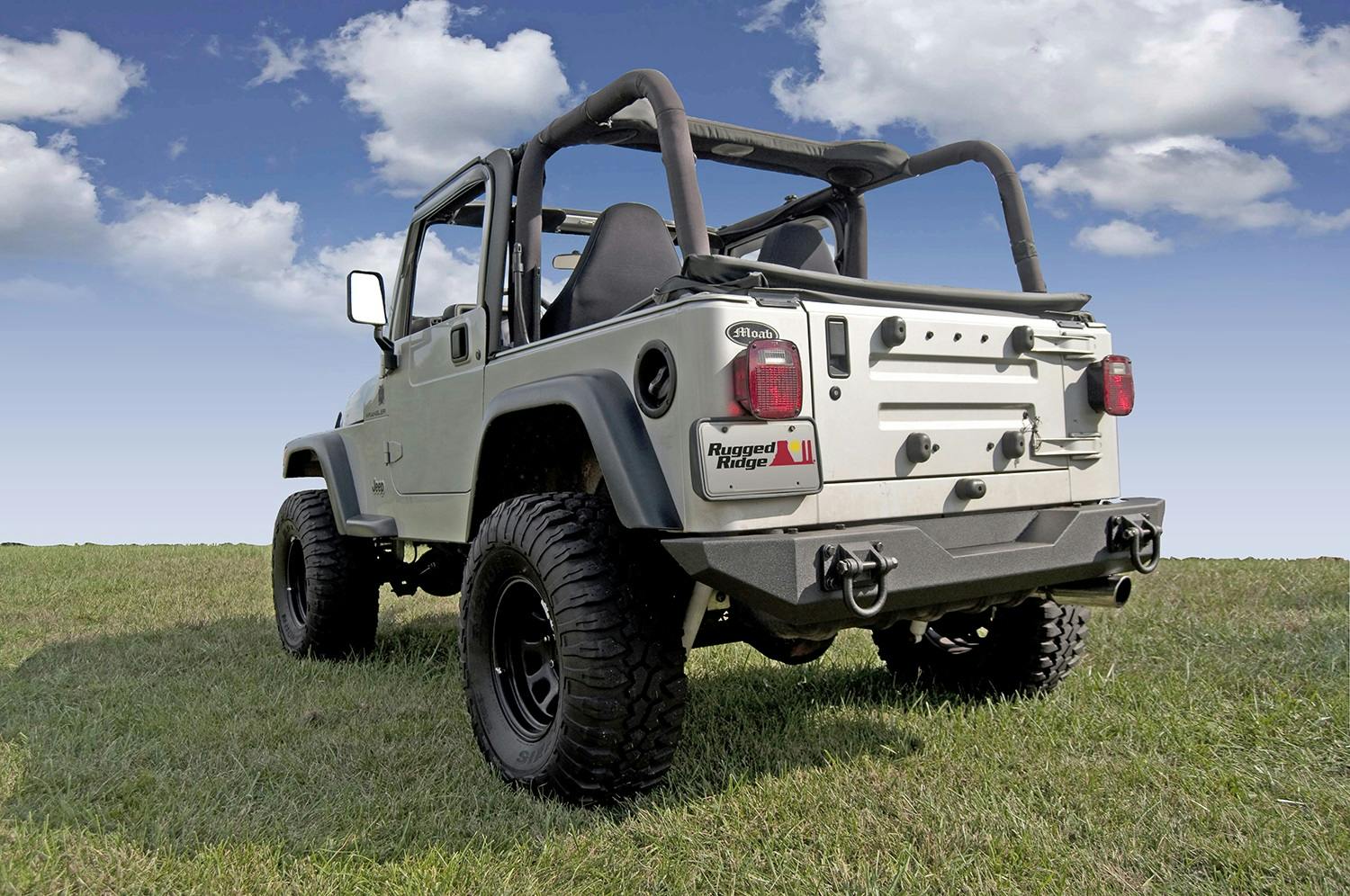 Rugged Ridge 11546.10 XHD Rear Bumper