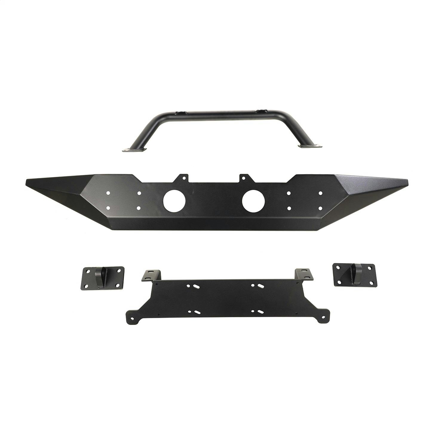 Rugged Ridge 11548.72 Spartan Front Bumper, SE, with Overrider