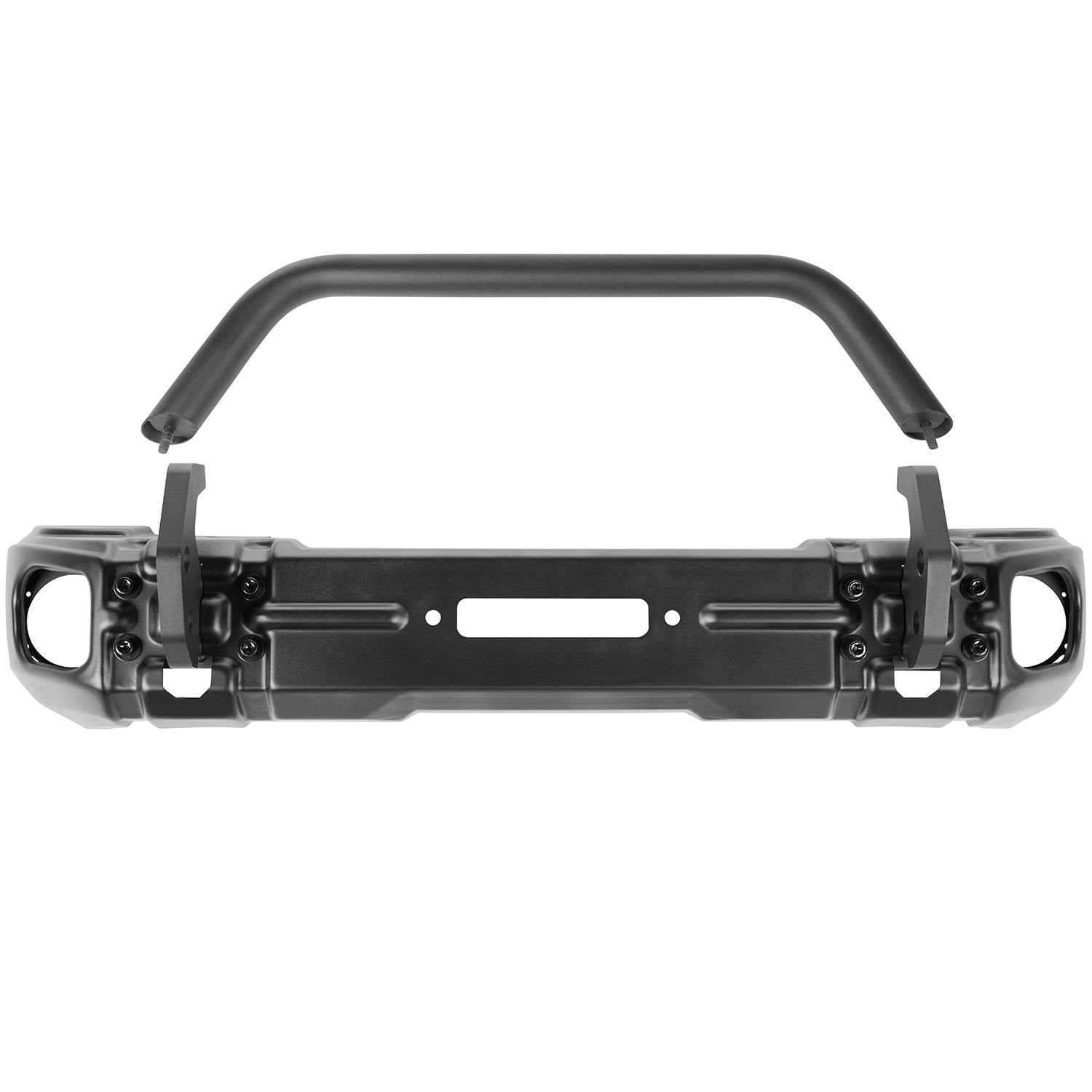 Rugged Ridge 11549.13 Arcus Front Bumper Set, with Overrider