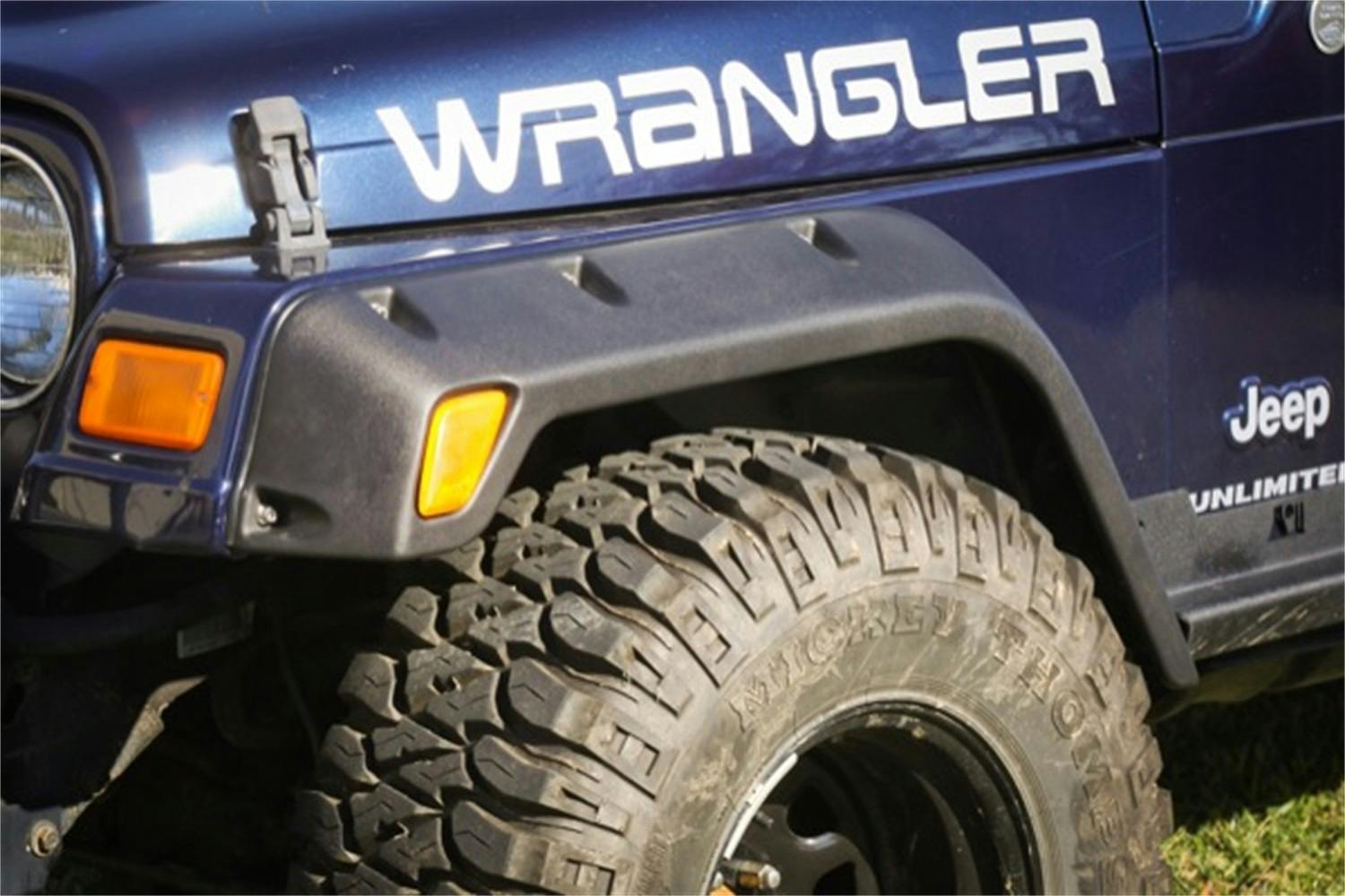 Rugged Ridge 11630.20 4 Piece All Terrain Fender Flare Kit, 4.75 Inch