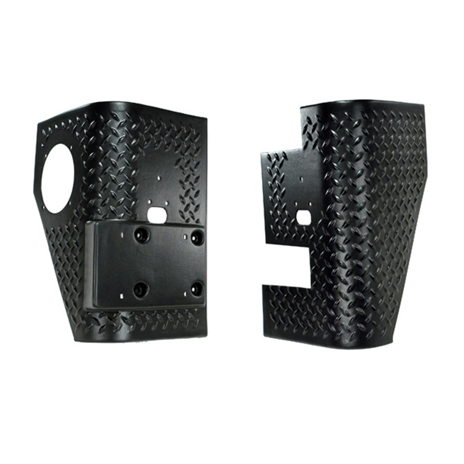 Rugged Ridge 11650.02 Rear Corner Guards; Body Armor; 97-06 Jeep Wrangler TJ