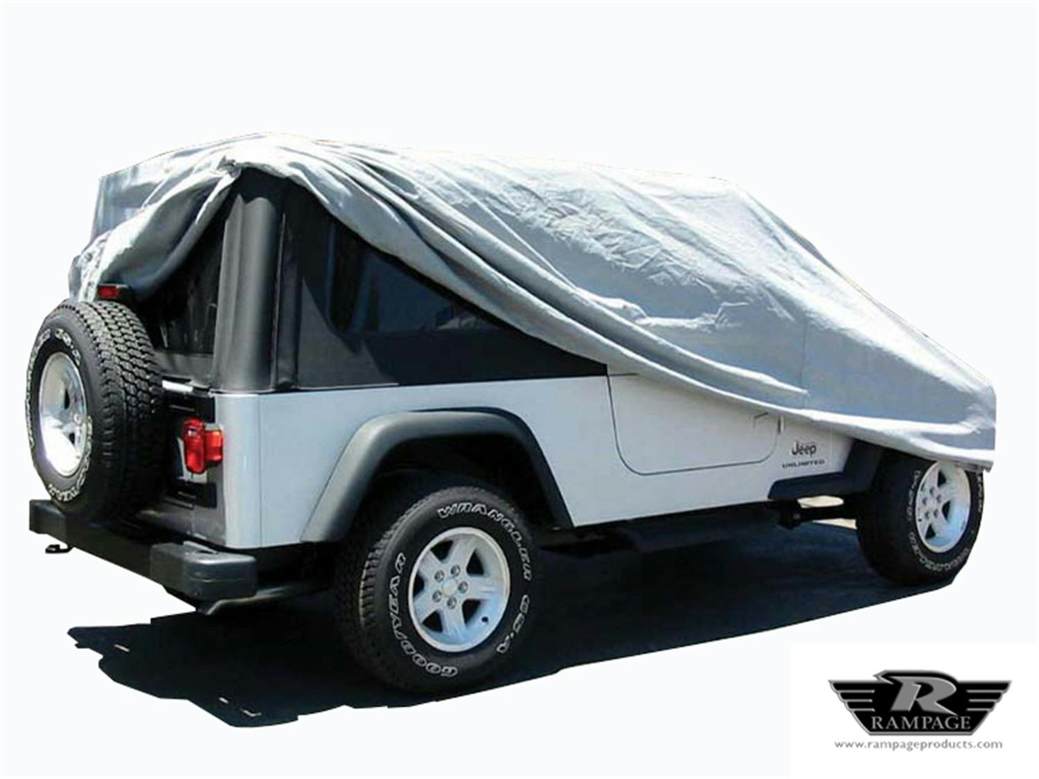 Rampage Products 1202 Custom Vehicle Covers 4 Layer - Includes Lock, Cable, and Storage Bag