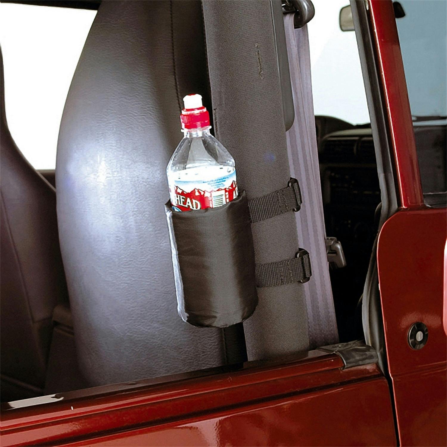 Rugged Ridge 12101.51 Sport Bar Drink Holder; Pair; 55-17 Jeep CJ/Wrangler YJ/TJ/JK