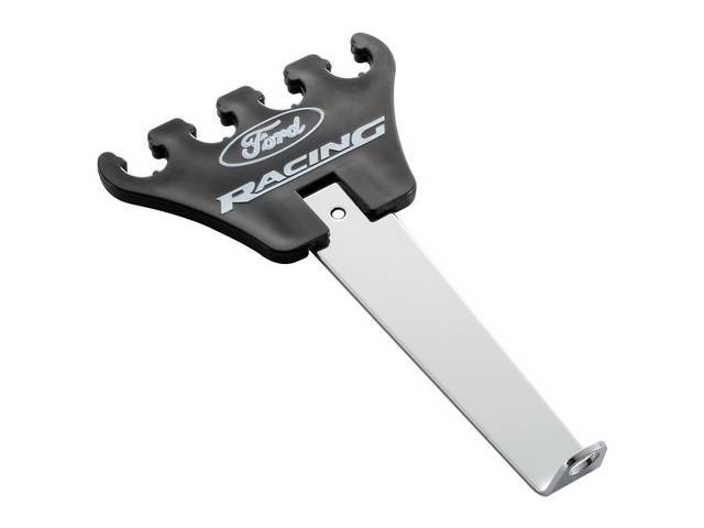Custom Spark Plug Dividers, Black with Ford Racing Logo