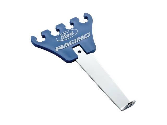 Custom Spark Plug Dividers, Blue with Ford Racing Logo