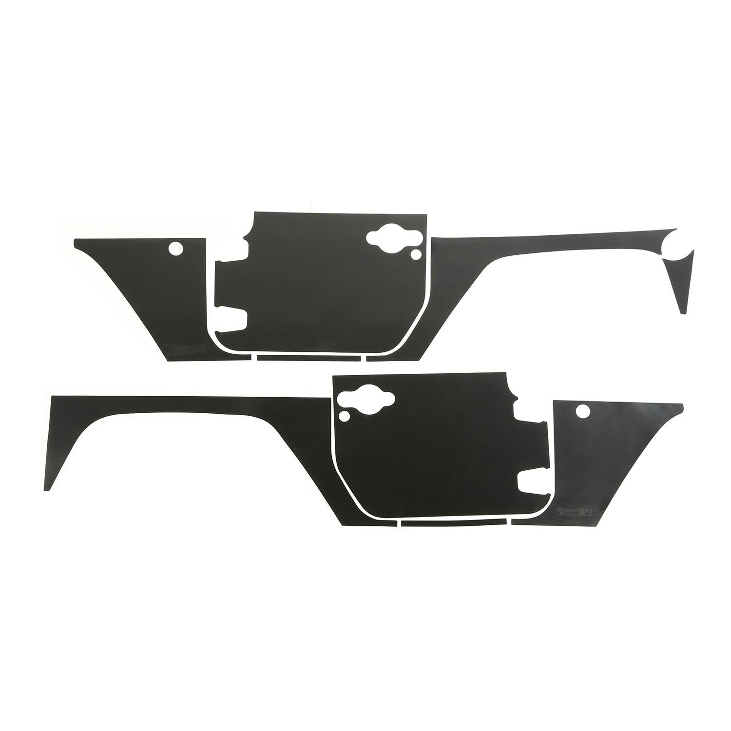 Rugged Ridge 12300.52 Magnetic Protection Panel Kit, 2-Door